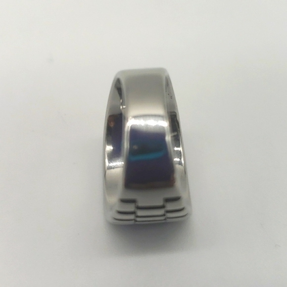 2018- Mother Of Pearl Handmade Men's Ring Size 13 1/2 NWT - Picture 6 of 8